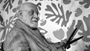 French painter and sculptor Henri Matisse in his studio at Régina, Nice, in 1952. Photo: AFP/Getty