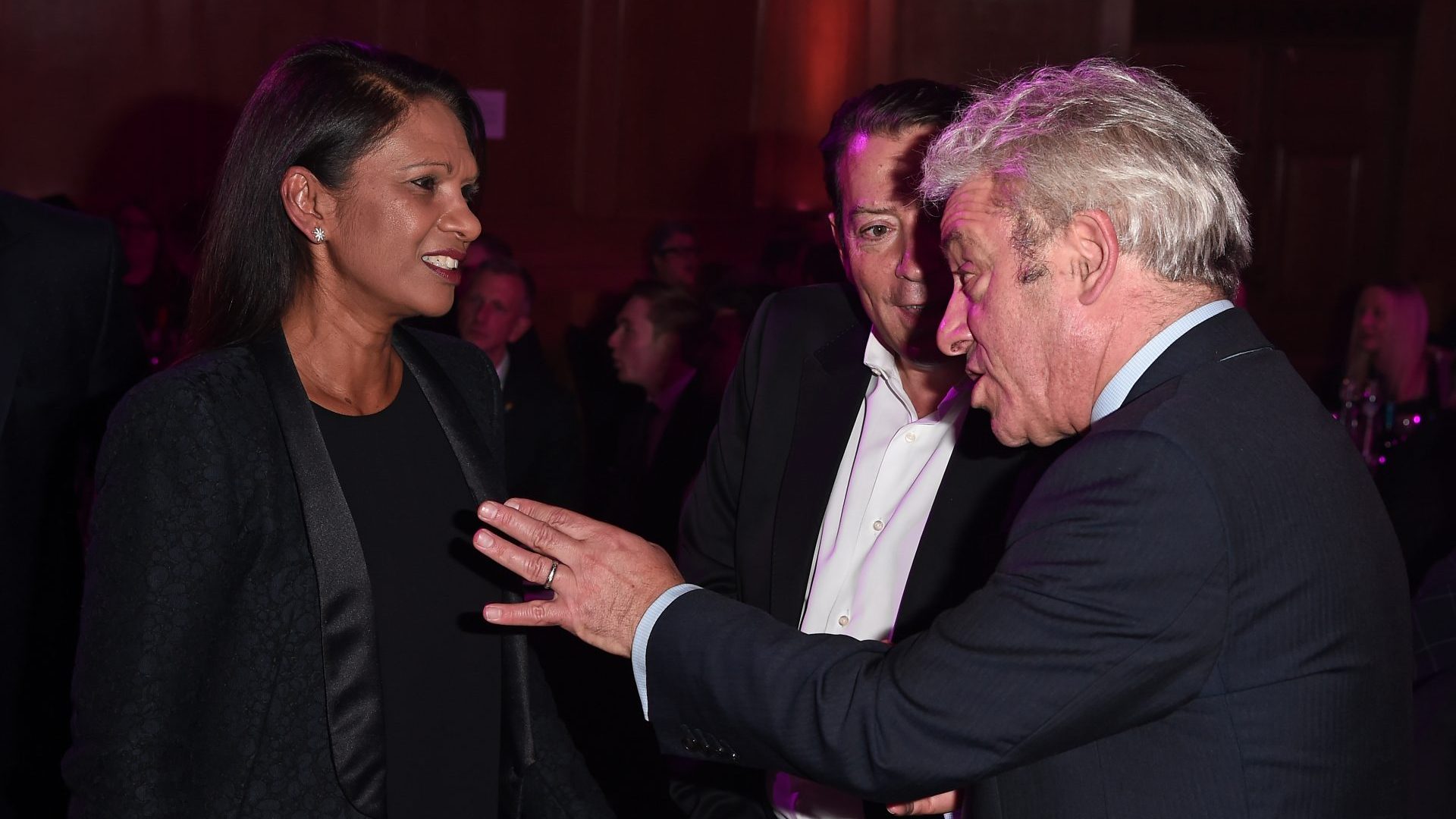 Gina Miller and John Bercow attending the PinkNews Awards in 2019 (Photo by Eamonn M. McCormack/Getty Images)
