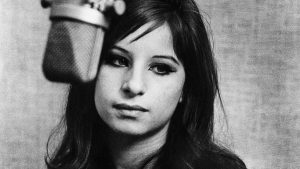 Barbra Streisand in an recording studio in the US, circa 1965. Photo: Archive Photos/Getty