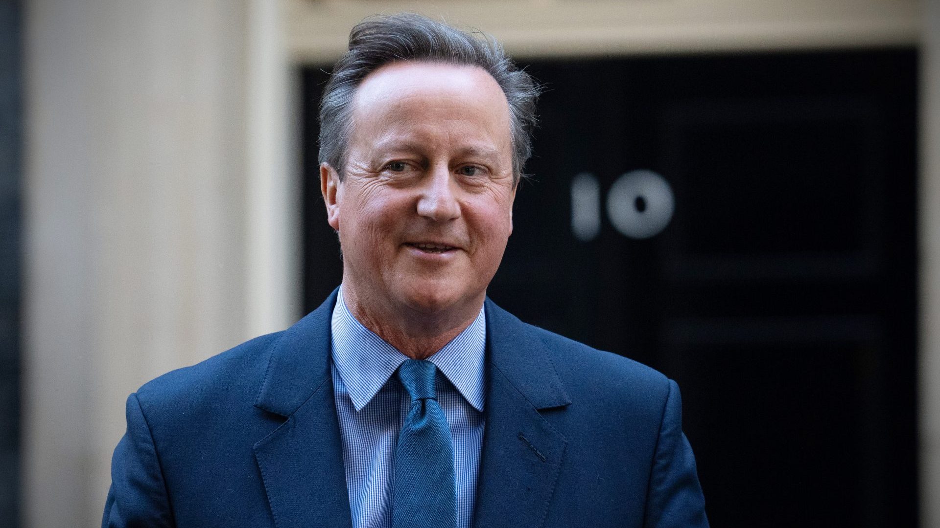 Britain's former Prime Minister, David Cameron, leaves 10, Downing Street after being appointed Foreign Secretary. Photo: Carl Court/Getty Images