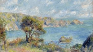 Pierre-Auguste Renoir’s View at Guernsey, 1883. Photo: Guernsey Museum & Art Gallery