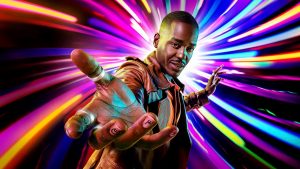 Ncuti Gatwa, who was born in Rwanda, as the latest incarnation of the Time Lord. Photo: BBC/Disney