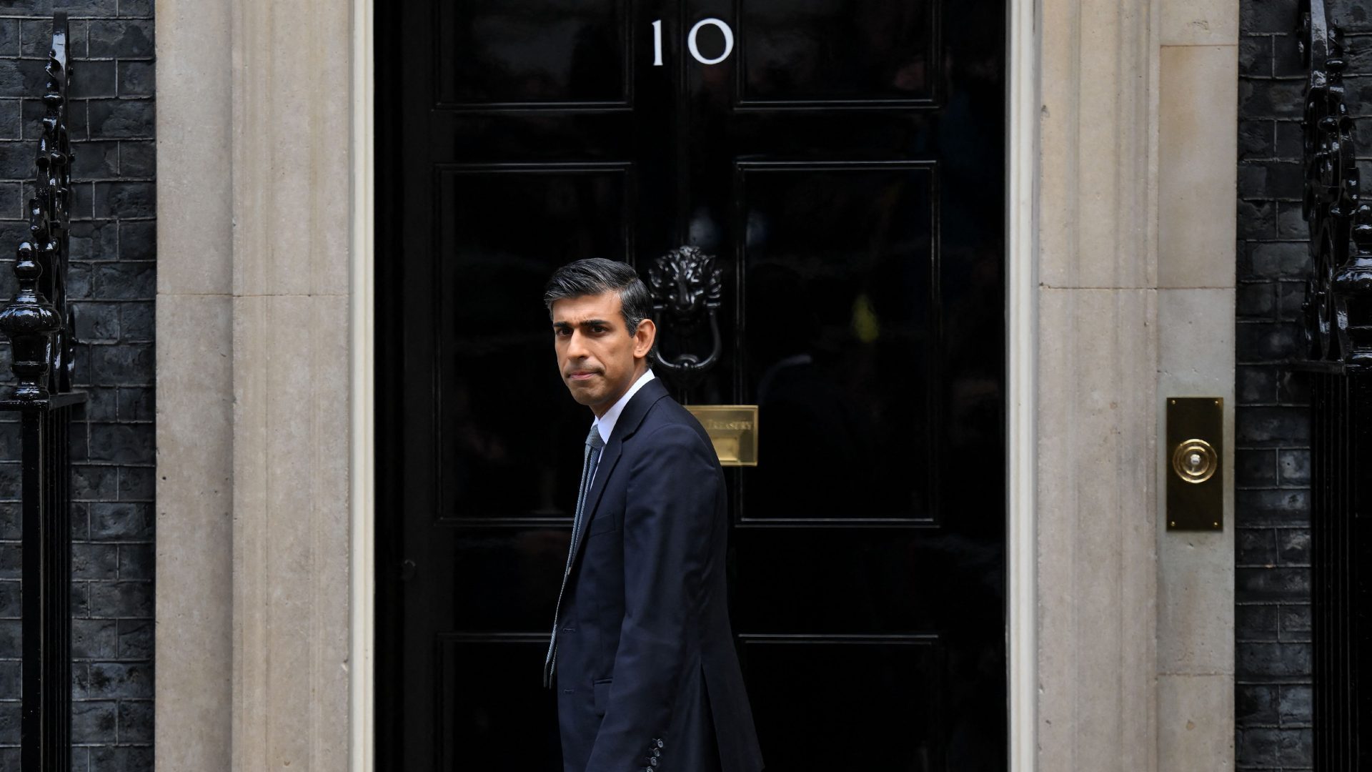 Rishi Sunak soon after becoming PM; he now appears unable to corral the different factions within his party. Photo: Daniel Leal/AFP/Getty