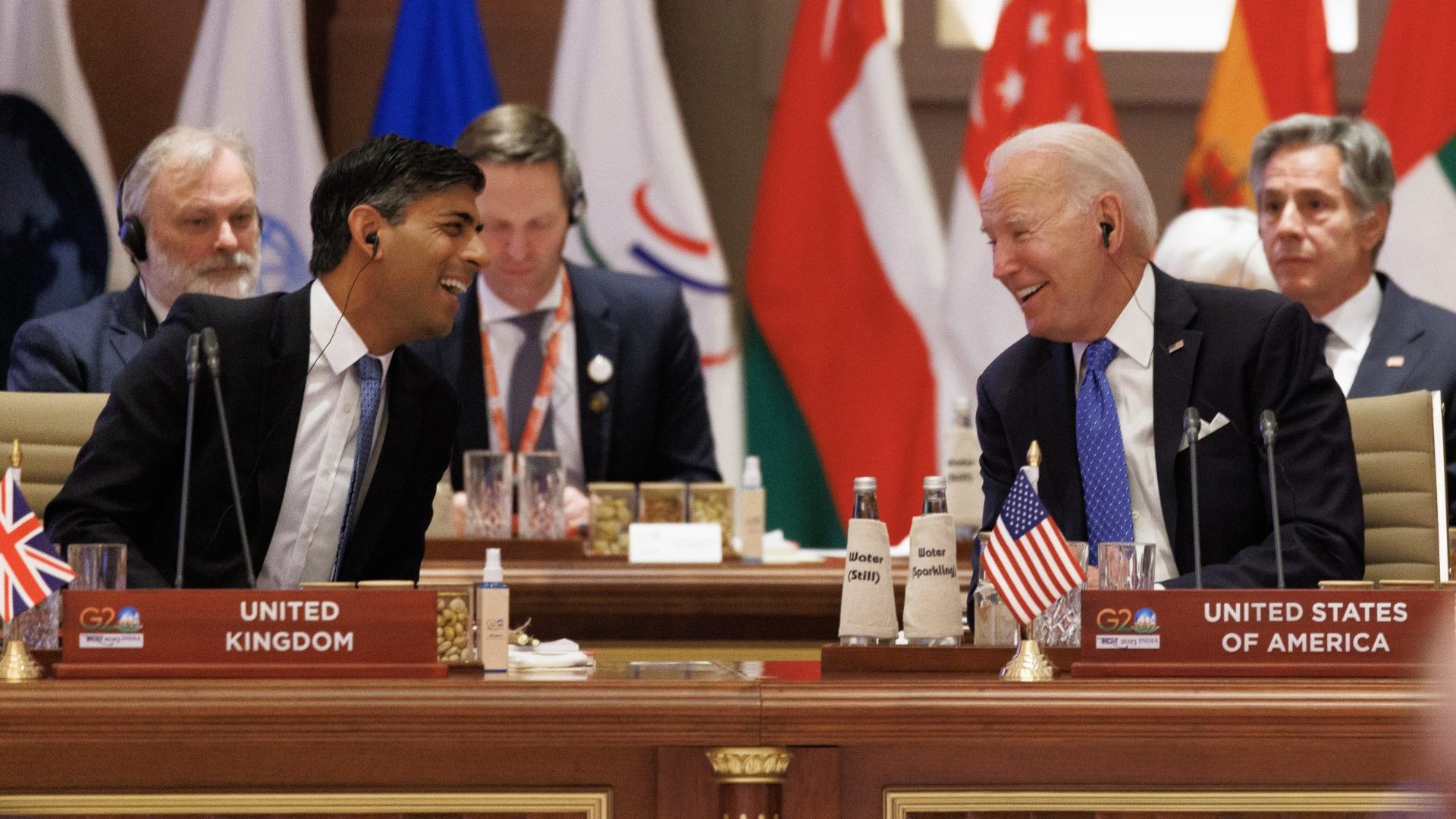 Rishi Sunak and Joe Biden at the G20 Leaders' Summit in September (Photo by Dan Kitwood/Getty Images)