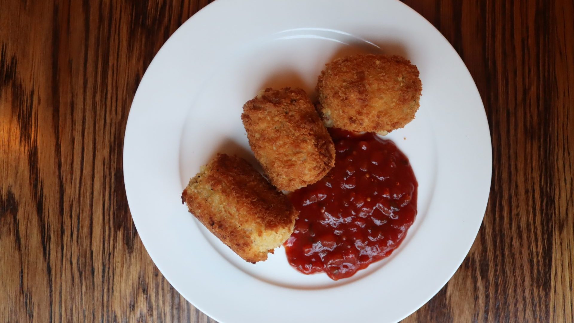 Maura Baxter’s turkey, ham hock and gruyère croquettes