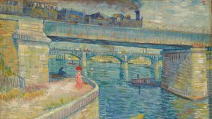 Vincent van Gogh, Bridges Across the Seine at Asnières, 1887