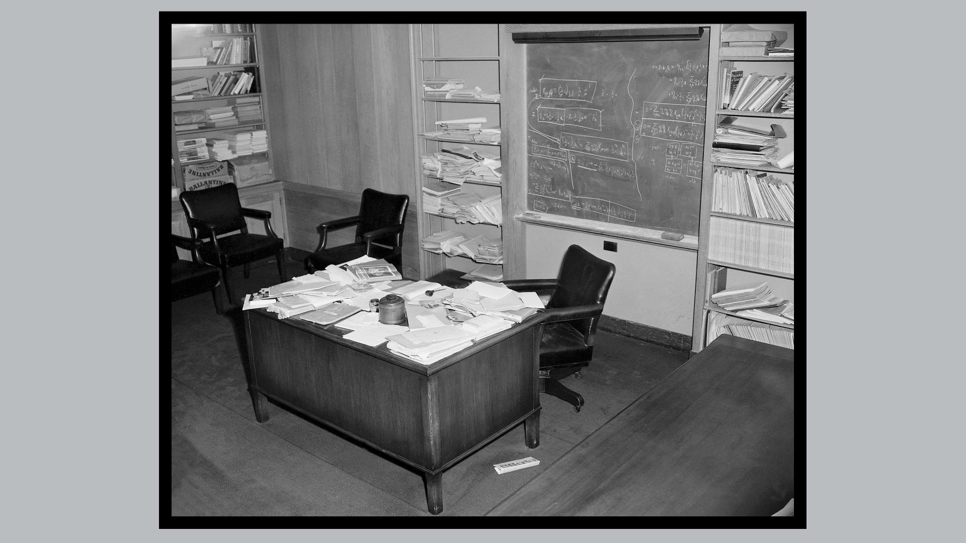 Office of Physicist Albert Einstein. That is a Big Chair to Fill...Photo: Joe Petrella/NY Daily News Archive via Getty Images