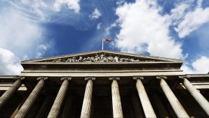 The British Museum has come under attack from Just Stop Oil protesters. Photo: Daniel Leal/Getty