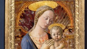 Madonna and Child, Francesco Pesellino, c1450-1457. Photo: Musée des beaux-arts de Lyon/Alain Basset