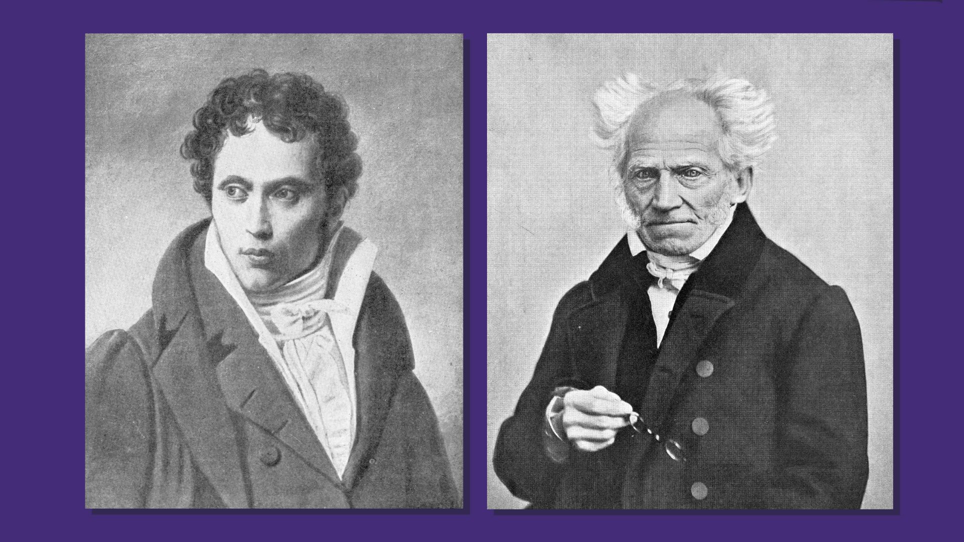 Arthur Schopenhauer, German philosopher. Original Artist - Ludwig S Ruhl. Photo: Hulton Archive/Getty Images