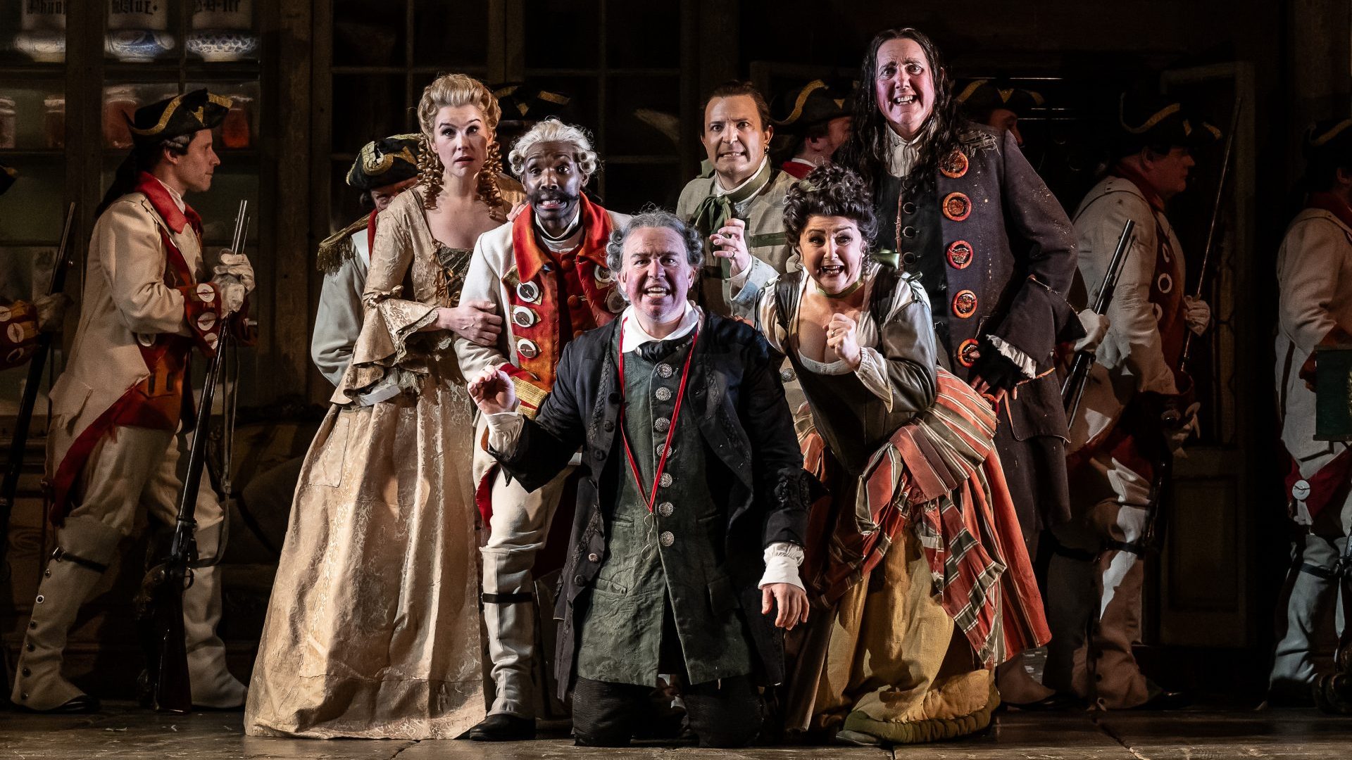 The Barber of Seville by Rossini; English National Opera. Photo: © CLIVE BARDA/ArenaPAL