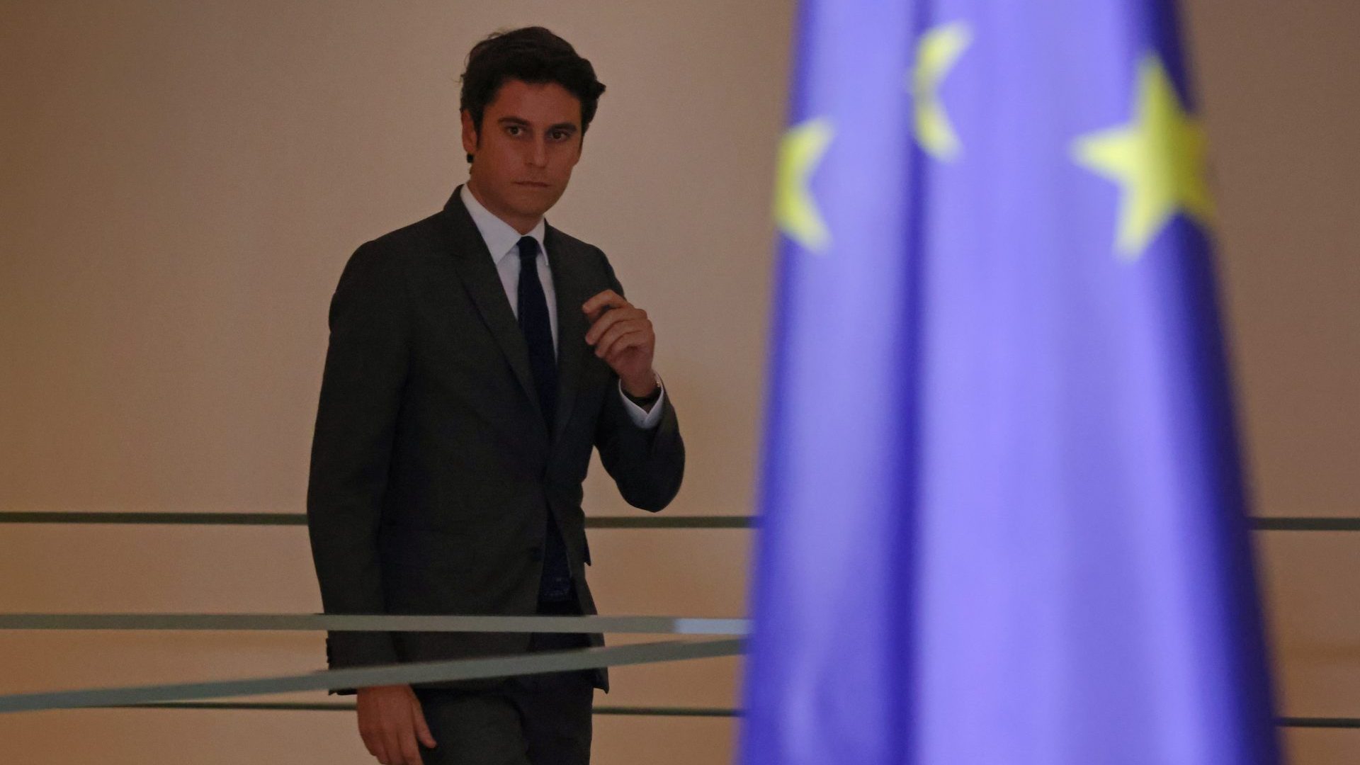 New French Prime Minister Gabriel Attal (Photo by Sean Gallup/Getty Images)