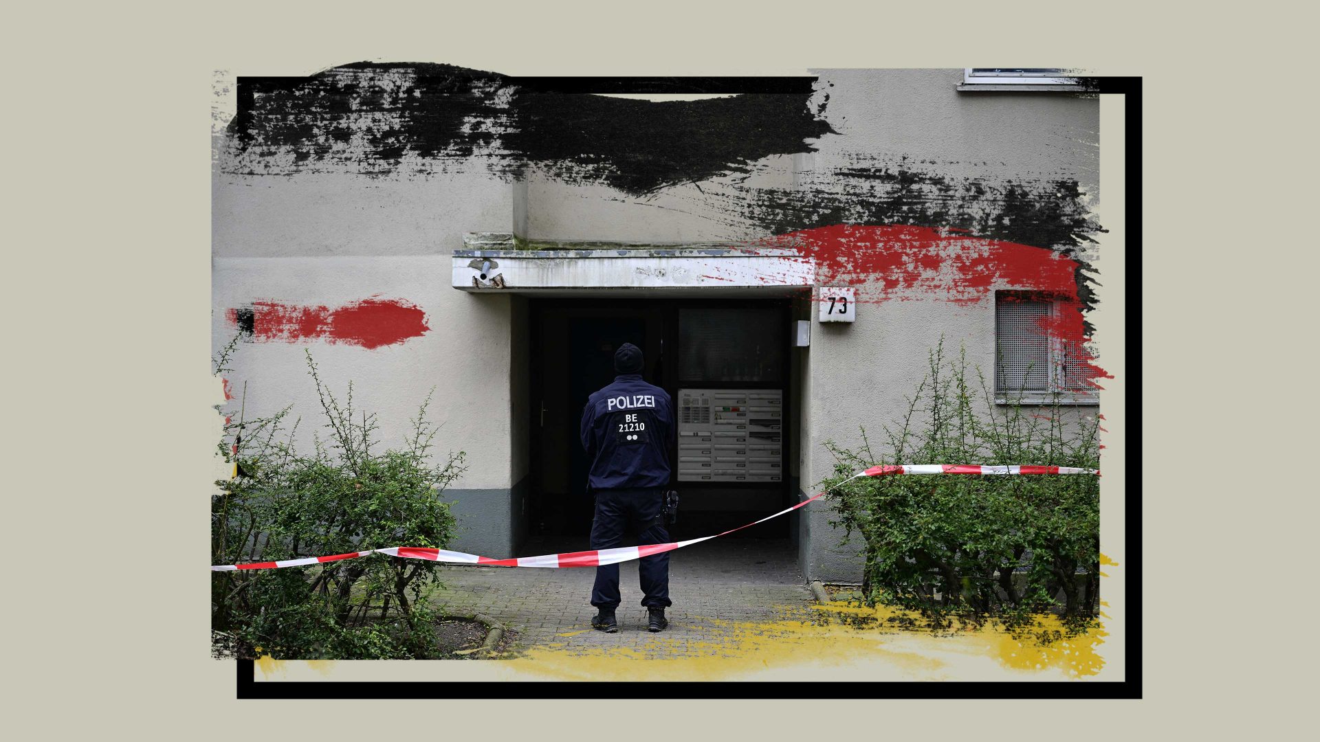 The flat in Kreuzberg, Berlin, where Daniela Klette lived and was arrested on February 26. Photo: John MacDougall/AFP/Getty