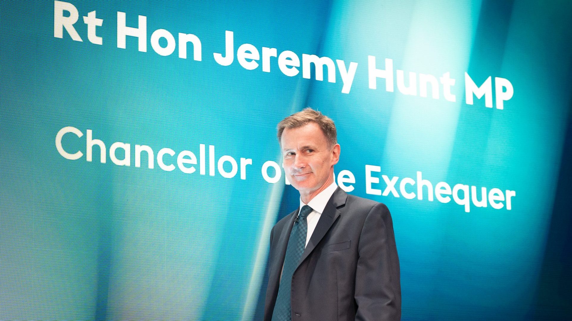 Jeremy Hunt at the Global Investment Summit in 2023 (Photo by Stefan Rousseau - WPA Pool/Getty Images)