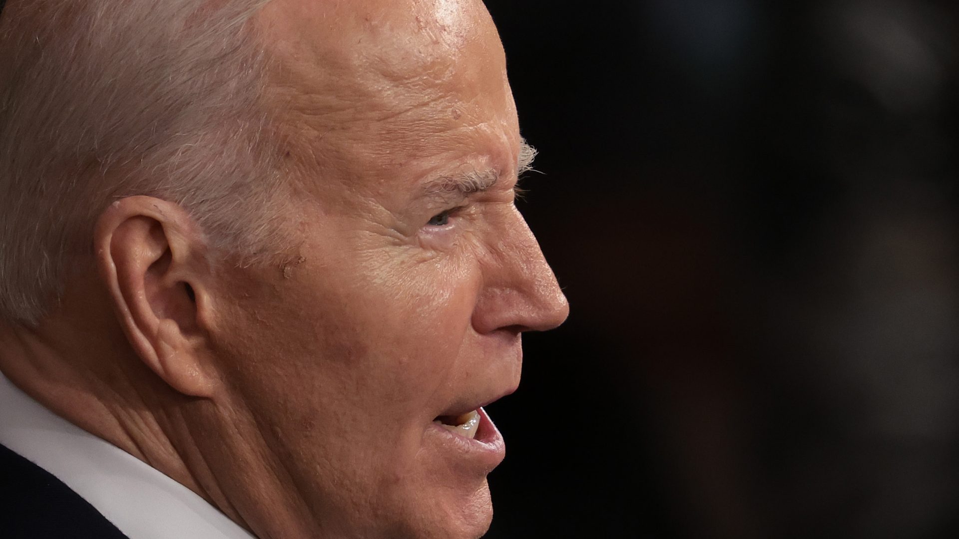 Joe Biden delivers the State of the Union address (Photo by Win McNamee/Getty Images)