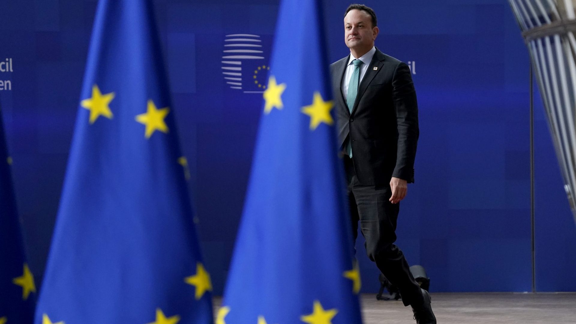 Leo Varadkar arrives at European Council Meeting. Photo: Pier Marco Tacca/Getty Images