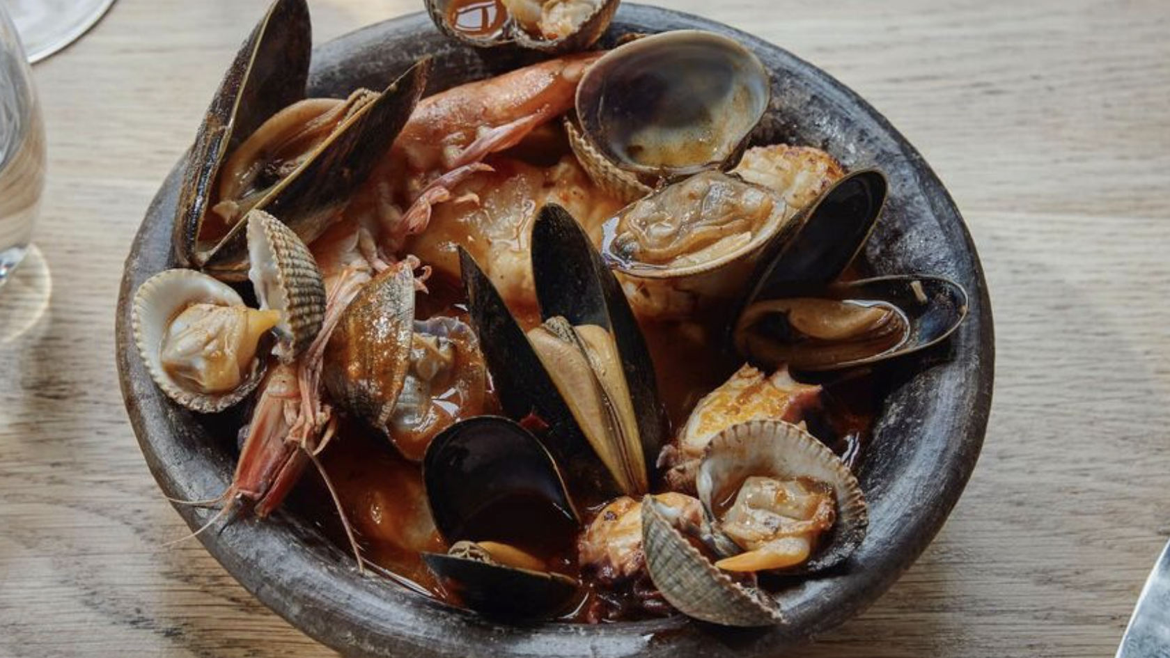 Sicilian seafood stew from Morchella in Clerkenwell, East London. Photo: Instagram