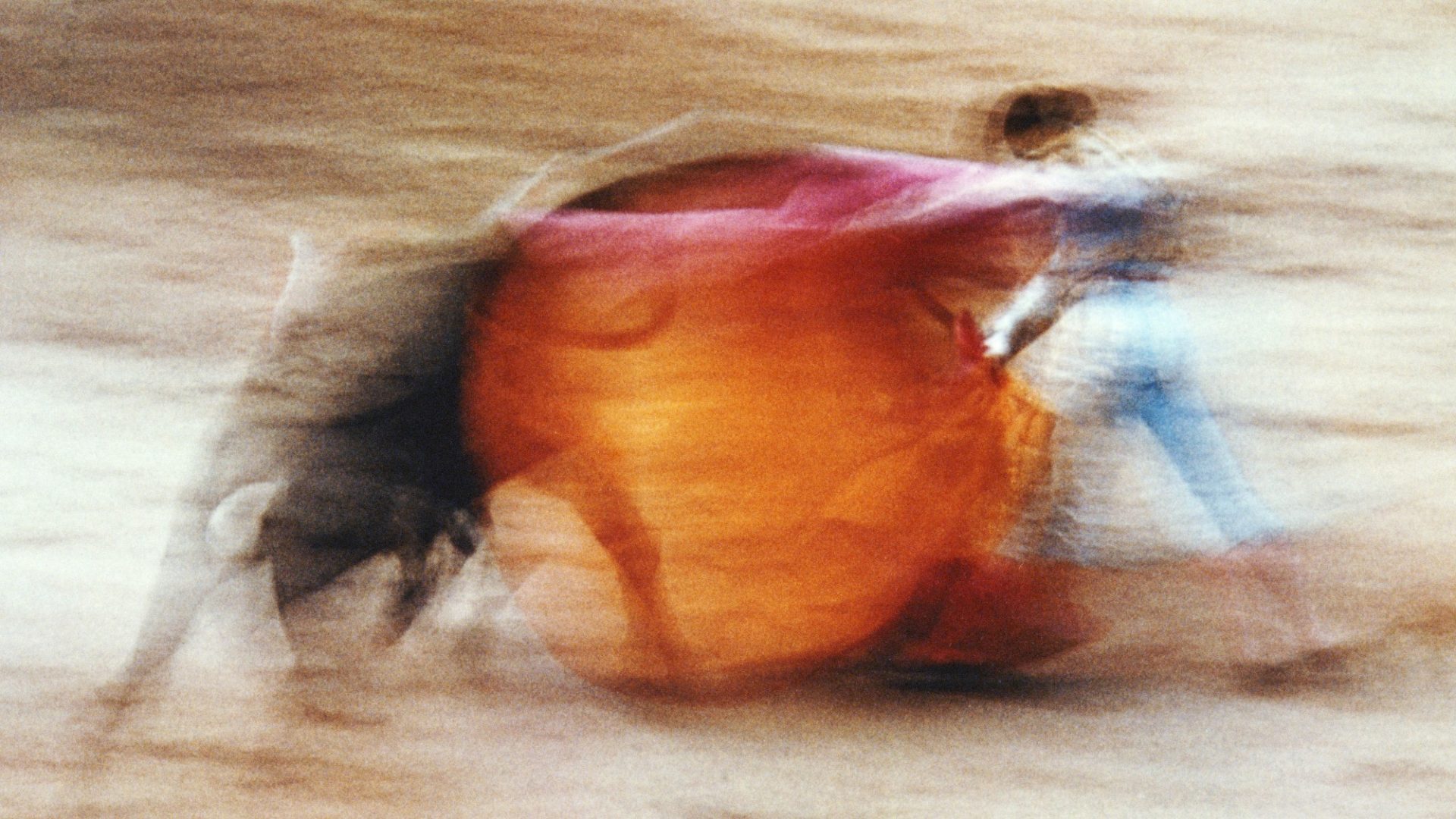 A matador twirls his red cape to confuse the bull during a Spanish bullfight, c1960. All photos on this page: Ernst Haas/Getty