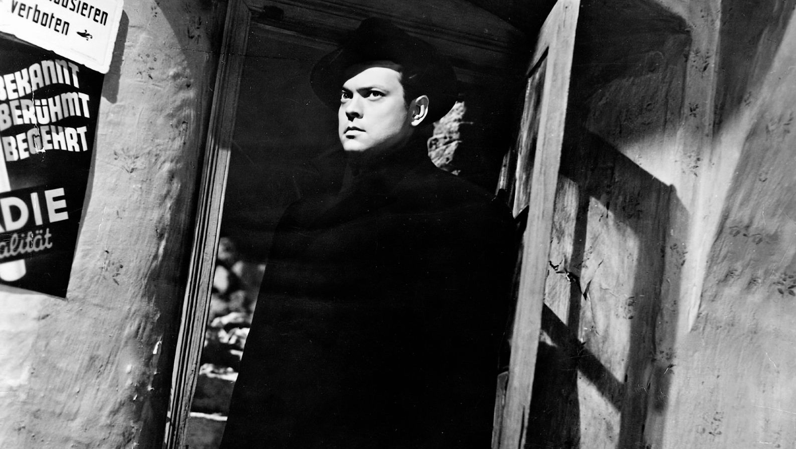 Orson Welles in The Third Man, 1949. Photo: ullstein bild