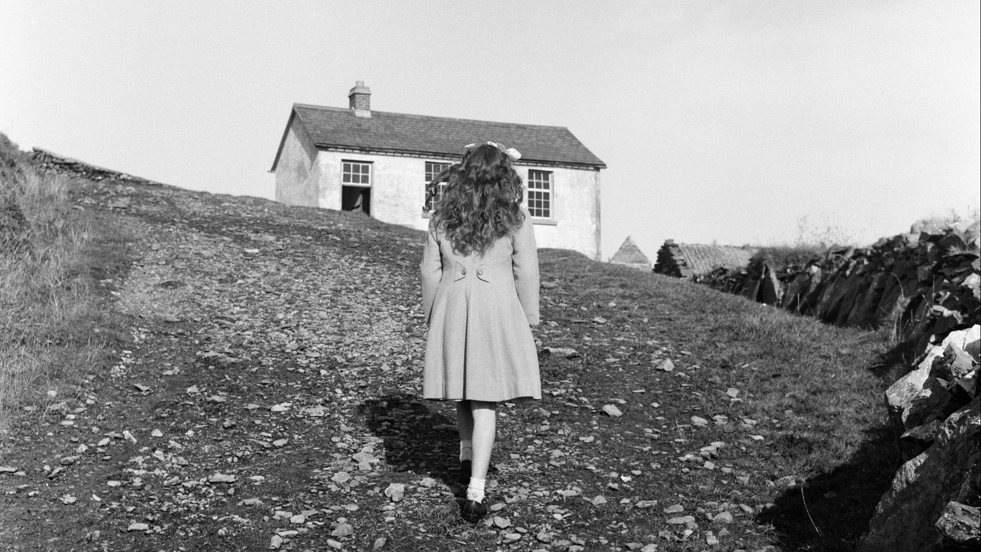 The new novel by 
Sinéad Gleeson, 
right, is set on an 
island not unlike 
Inishark, off 
the coast of County 
Galway, whose last 
23 residents left in 
October 1960. Photo: Phillip 
Massey/ Cyril 
Maitland/Mirrorpix/
Getty