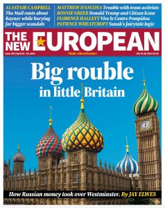 The New European cover, April 18-24, 2024