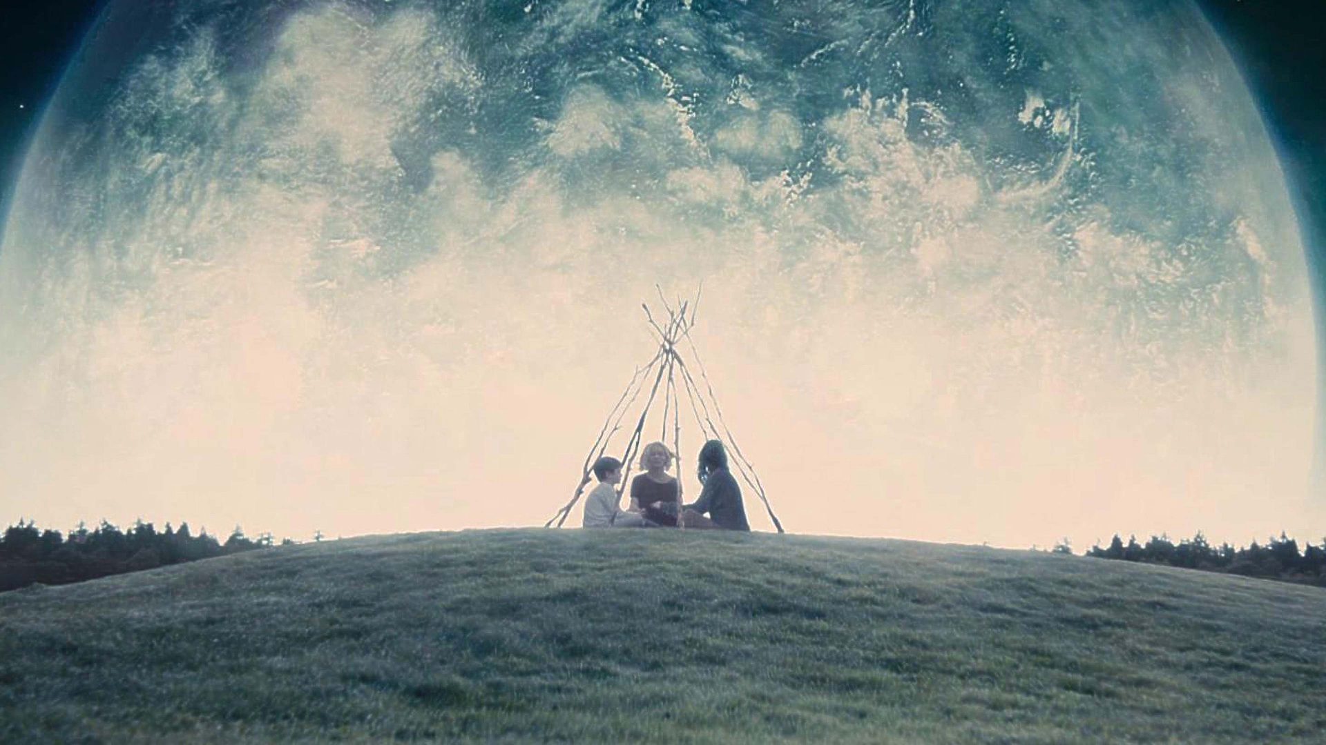 Kerry Andrew’s 
We Are Together 
Because is a ‘novel 
of siblings, sex 
and the end of the 
world’ (picture: 
a still from Lars Von 
Trier’s 2011 sci-fi 
drama Melancholia)
Photo: Magnolia 
Pictures