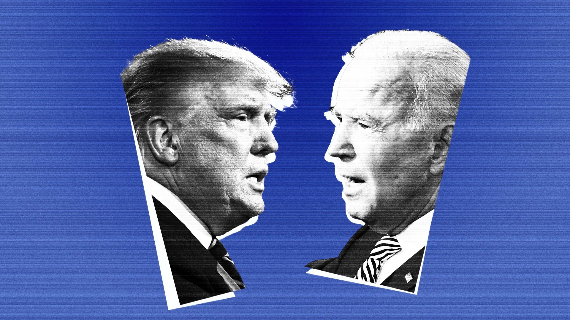 Head-to-head debates with Donald Trump will be a huge risk for Joe Biden. Image: The New European/Getty