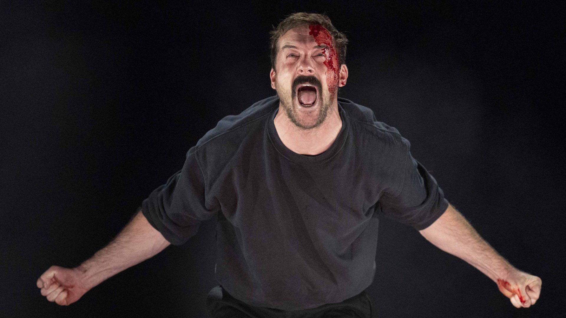 Barry Sloane as Yosser Hughes in ‘Boys from the Blackstuff. Photo: Alastair Muir