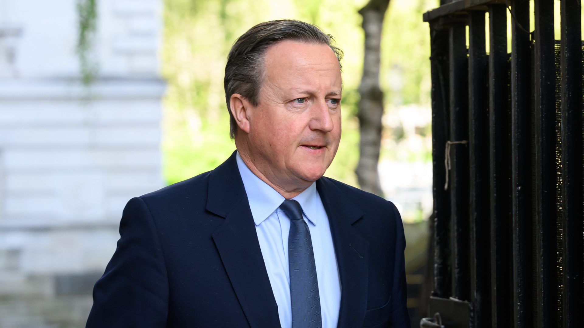 Foreign secretary David Cameron arrives in Downing Street ahead of the weekly cabinet meeting on April 30, 2024. Photo: Leon Neal/Getty