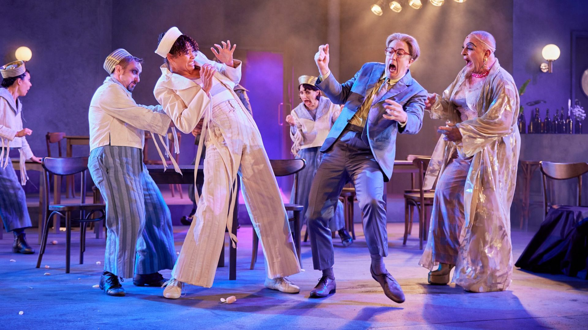The cast of Twelfth Night. Photo: Richard Lakos