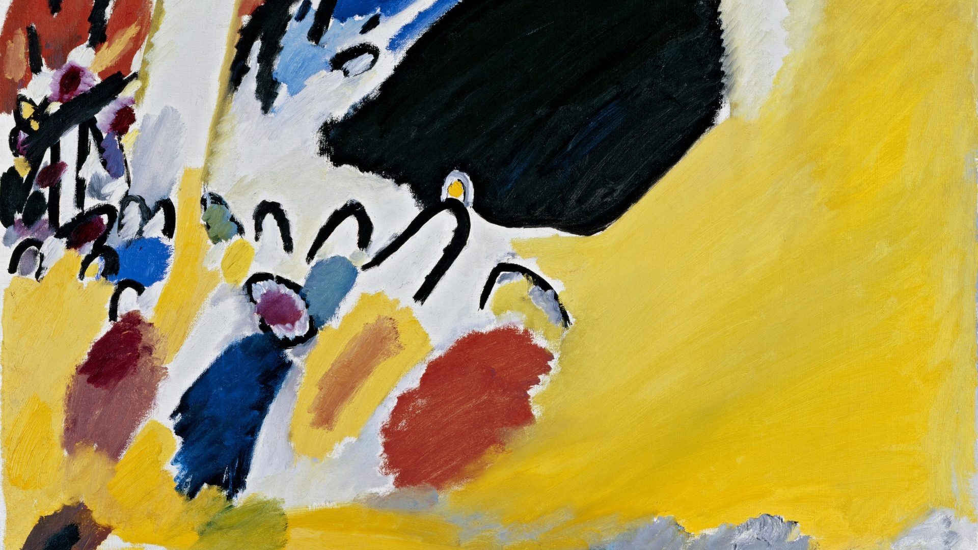 Wassily Kandinsky’s Impression III (Concert), 1911. Image courtesy of Lenbachhaus