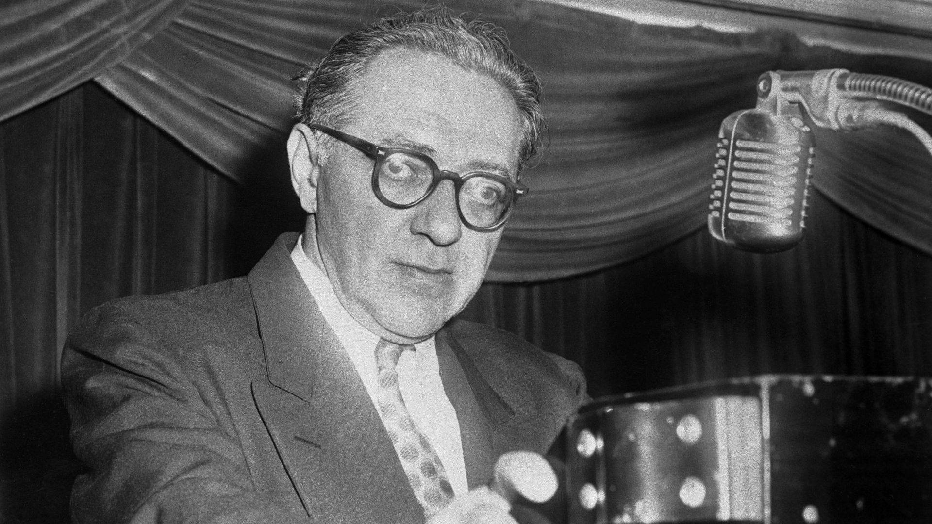 German-American science writer and rocket expert Willy Ley in 1957. Photo: Bettmann/Getty