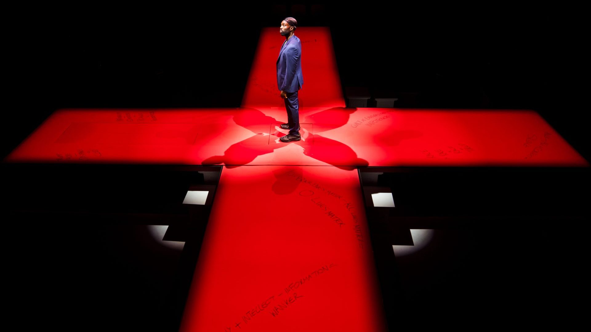 Paapa Essiedu in Death of England Delroy at @sohoplace. Credit: Helen Murray
