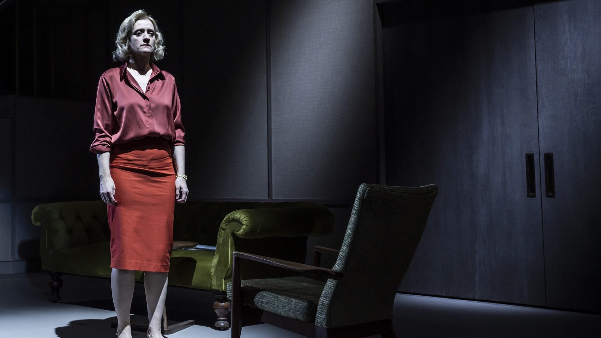 Anna-Marie Duff in The Little Foxes. Photo: Johan Persson