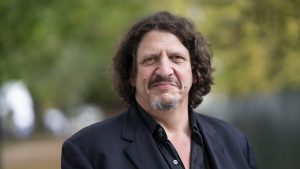 Jay Rayner, food critic, at the Cheltenham Literature Festival. Photo: David Levenson/Getty Images