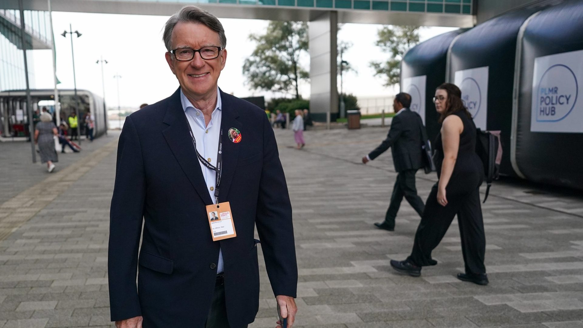 Peter Mandelson at the 2023 Labour Party Conference. Photo: Ian Forsyth/Getty Images