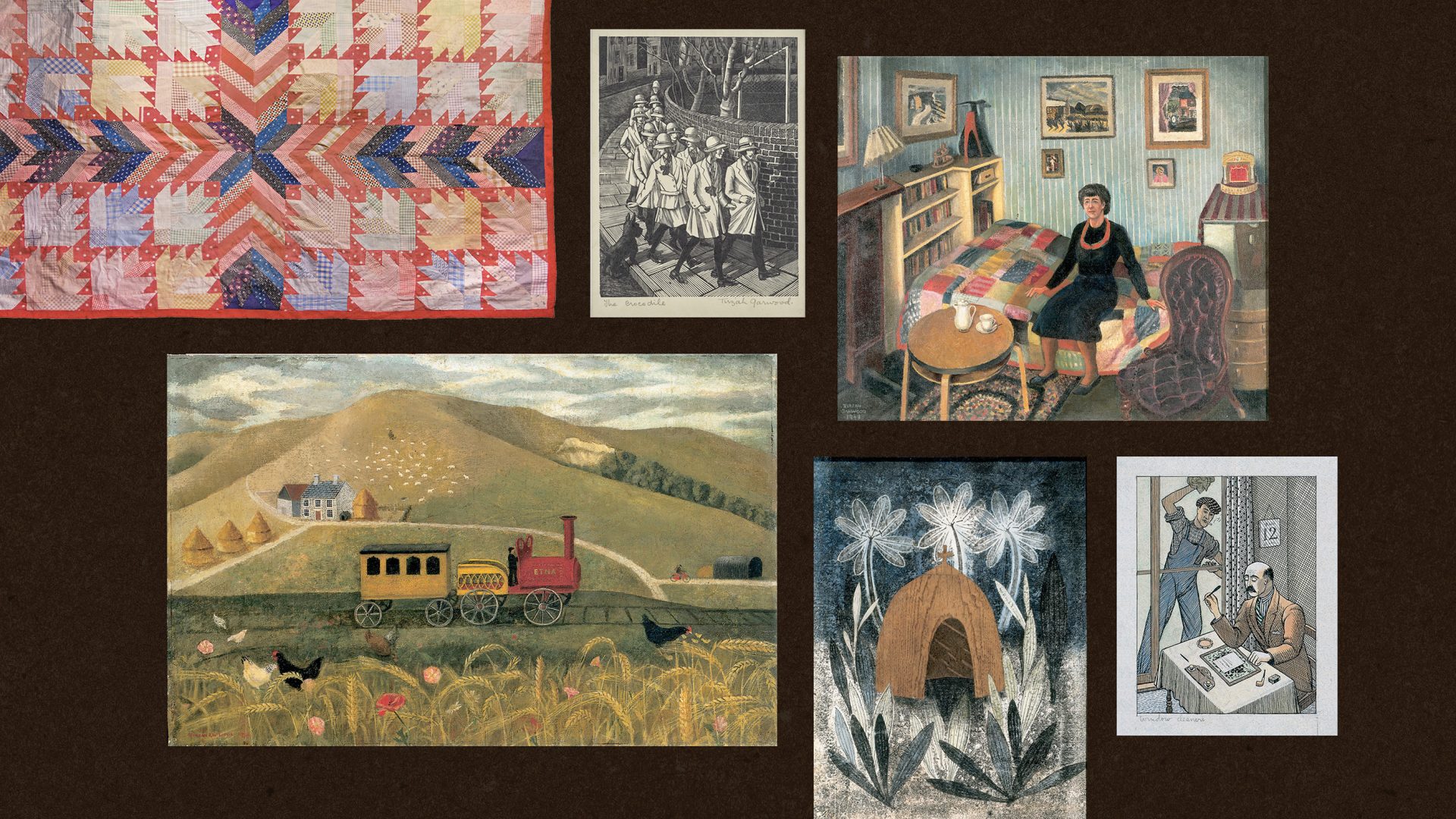 A montage of Tirzah Garwood's work. Image: TNE