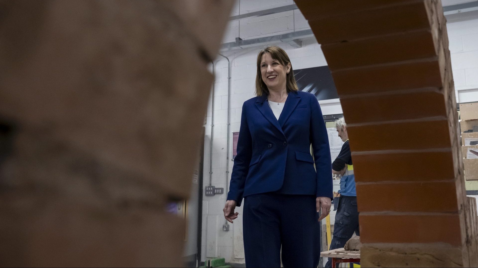 Chancellor Rachel Reeves visits a college in Bury. Photo: Anthony Devlin/Getty Images
