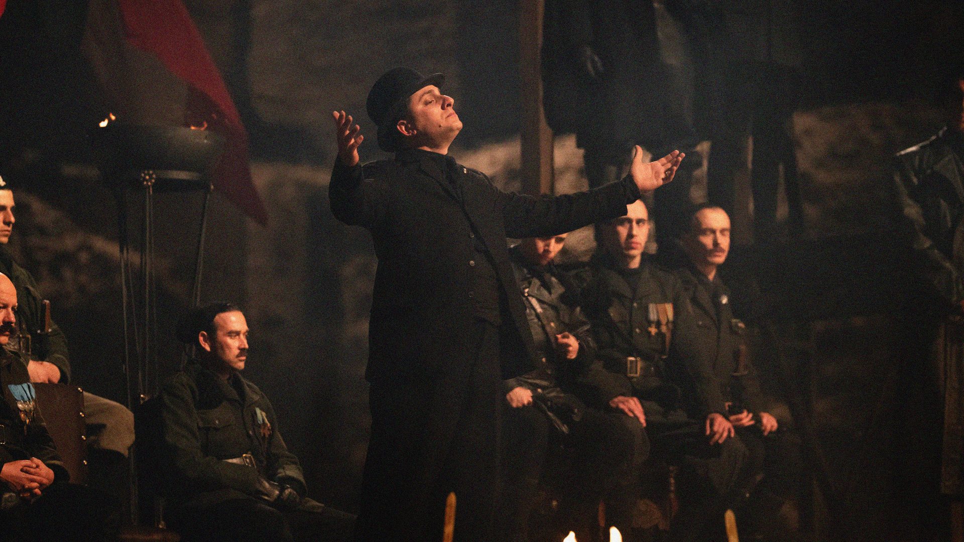 Luca Marinelli in M: Son of the Century. Photo: Sofia De Ceglie