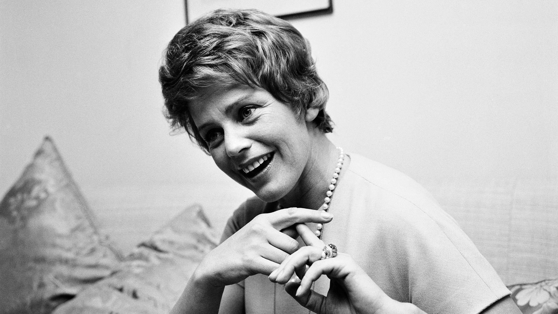 Austrian-Swiss actress Maria Schell in 1963. Photo: Kaye/Daily Express/Hulton Archive/Getty