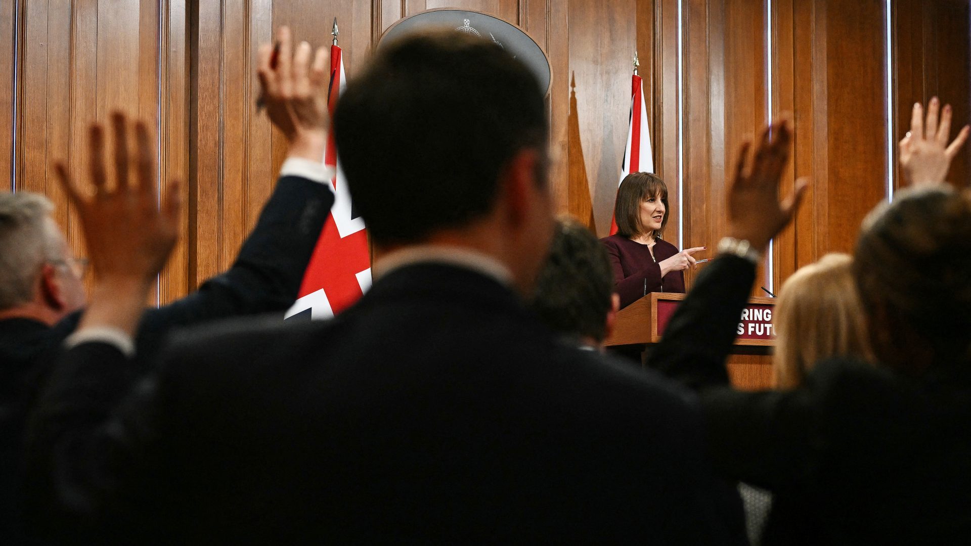 Rachel Reeves was faced with a ludicrous position. Photo: Ben Stansall/Pool/AFP/Getty