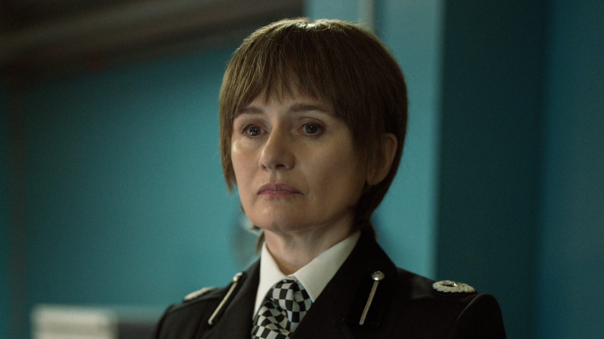 Emily Mortimer as Cressida Dick in Suspect: The Shooting of Jean Charles de Menezes. Photograph: Des Willie/Disney+