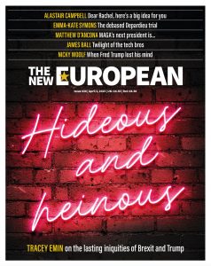 The New European cover, April 3, 2025