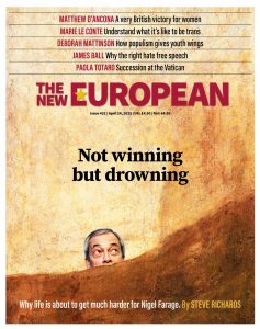 The New European cover, April 24, 2025
