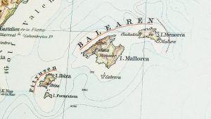 The Balearic Islands are the western Mediterranean archipelago which lies to the east of the mainland Iberian Peninsula. Image: TNE