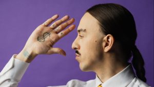 Controversial Estonian rapper Tommy Cash, whose song Espresso Macchiato looks set to divide opinion at this year’s Eurovision. Photo: Patricia J Garcinuño/Getty