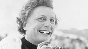 German film director, writer and photographer Leni Riefenstahl in 1954. Photo: Bettmann/Getty